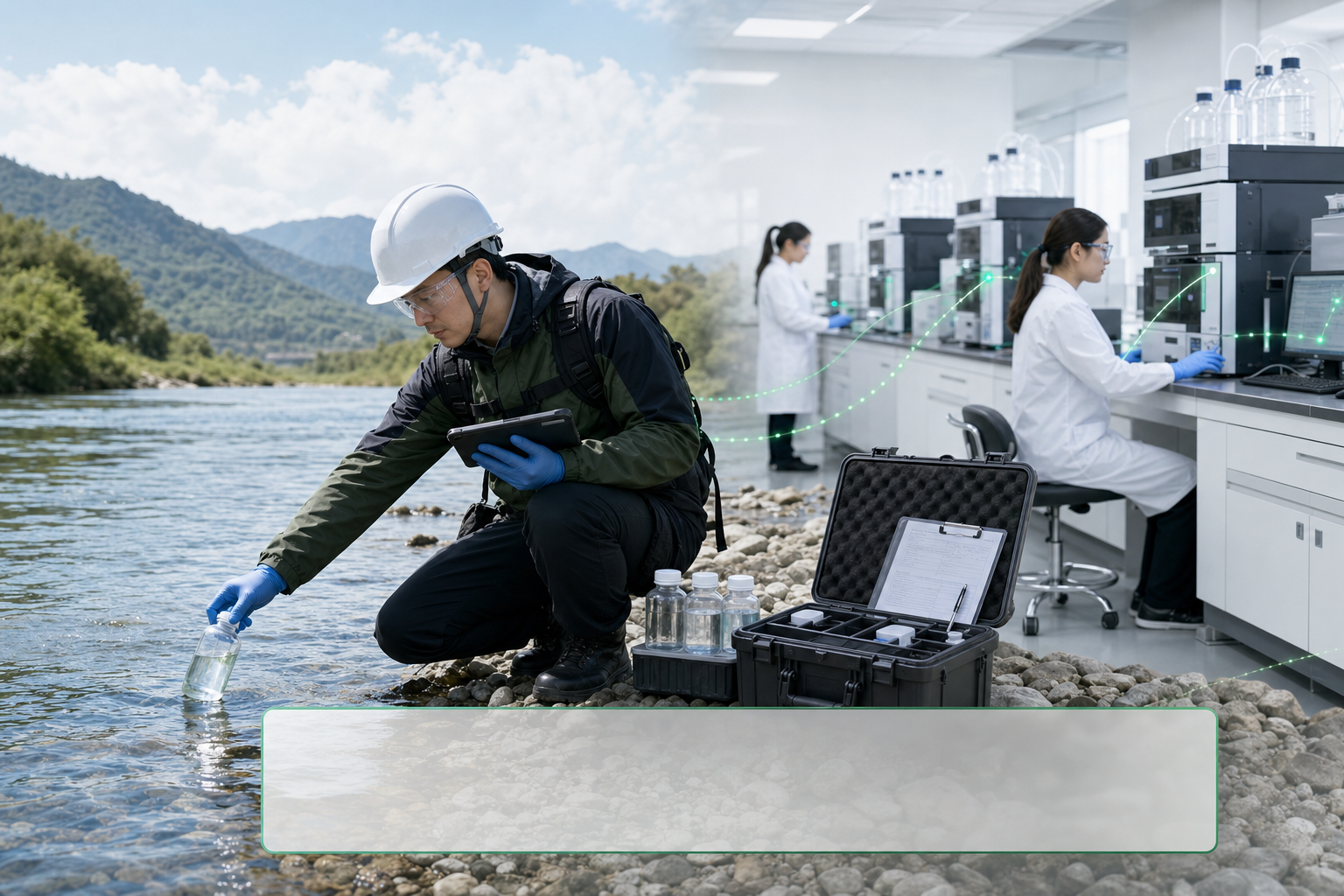 区域水质监测机构的客户实践场景